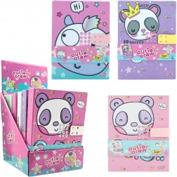 A5-Tagebuch mit Zahlenschloss