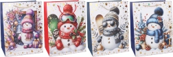 Weihnachts-Geschenktüte M 26 × 32 × 10 cm – 1 Stück