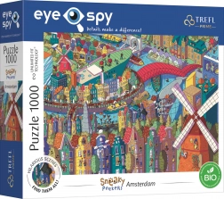 TREFL Puzzle Eye-Spy Sneaky Peekers: Amsterdam 1000 Teile