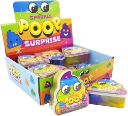 Furzende Knetmasse Häufchen