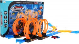Rennstrecke Feurige Schleife mit Autos, 38 Teile