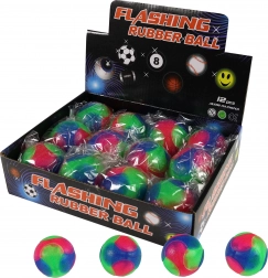 Springball mit farbigem Licht