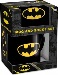 Batman Herren-Geschenkset Becher und Socken