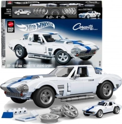 Hot Wheels Brick Shop Corvette Grand Sport Bausatz 1:16, 918 Teile