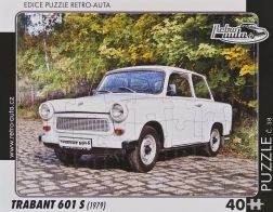 Retro Puzzle Trabant 601 S 40 Teile