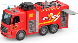 Feuerwehrauto mit Wasser­spritzfunktion sowie Licht‑ und Soundeffekten 30 cm