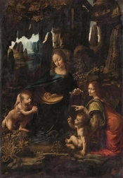 Clementoni Puzzle Museum Madonna an den Felsen 1000 Teile