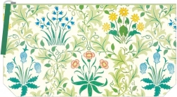 Bestickte Kosmetiktasche mit Schöllkraut-Motiv von William Morris