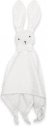 Musselin-Schmusetuch NEW BABY Rabbit weiß