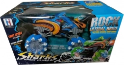 RC-Auto Hai blau mit Nebeleffekt und 2,4 GHz