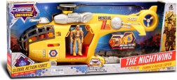 Hubschrauber The Corps The Nightwing mit Figur, 50 cm