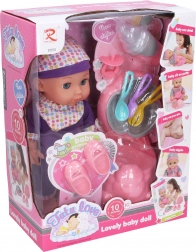 Baby mit Geräuschen und Pipi-Funktion 30 cm