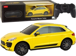 RC Auto Porsche Macan Turbo 1:24 Rastar – Gelb