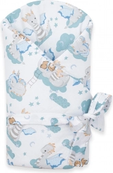 Baby-Wickeldecke NEW BABY Drache 80 × 80 cm