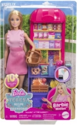 Barbie Malibu Einkaufs-Spielset mit Puppe