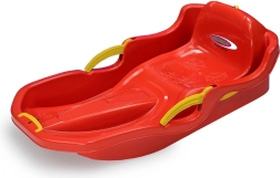 Snow Play Bob Comfort 80 cm rot mit Handbremsen
