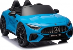 Elektrisches Auto Mercedes AMG SL63 blau lackiert
