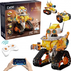 Bausatz CaDA W.Bot – programmierbarer RC-Roboter 3-in-1 (455 Teile)