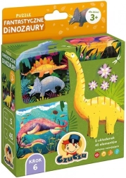 Puzzle – Fantastische Dinosaurier (5×9 Teile)