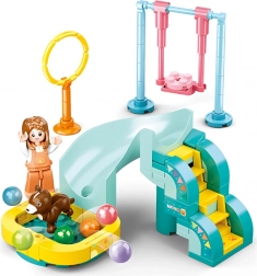 Sluban Girls Dream Hunde-Spielplatz Bausteinset