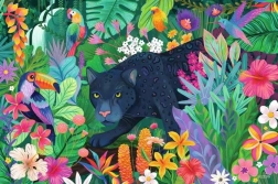 Ravensburger Puzzle Panther im erblühten Dschungel 3000 Teile