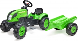 Trettraktor Country Farmer mit Anhänger grün für Kinder 2-5 Jahre