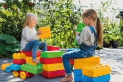 Bausteine mit Rädern - 30 Stück