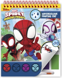 Spidey Malblock mit Ausmalbildern und Farben