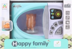 Kinder-Mikrowelle mit Drehteller, batteriebetrieben