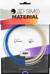 Thermochrome Pro Filament für 3D-Stifte und -Drucker – wechselt die Farbe von Blau zu Weiß, 1,75 mm, 15 m