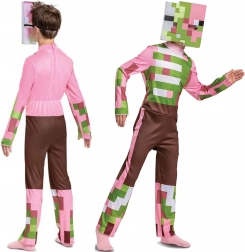 Kinderkostüm Minecraft Zombie Pigman 110–122 cm (4–6 Jahre)