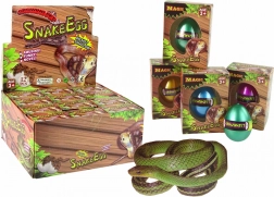 Ausgeschlüpftes wachsendes magisches Ei Schlange 6 cm