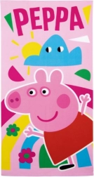 Kinderhandtuch Peppa Pig aus Mikrofaser 70 × 140 cm