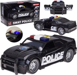 Polizeiauto mit Licht- und Soundeffekten
