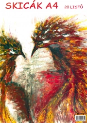 Skizzenblock A4 – 20 Blatt