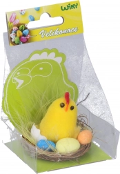 Dekoratives Küken im Nest