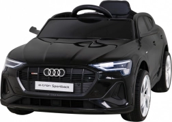 Elektrisches Audi e-tron Sportback Kinderauto mit 4x4 und Fernbedienung – Schwarz