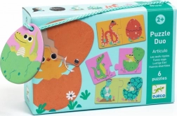 Djeco Duo Puzzle – Lustige Eier