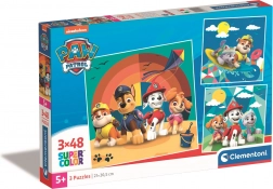 Puzzle Paw Patrol 3x48 Teile