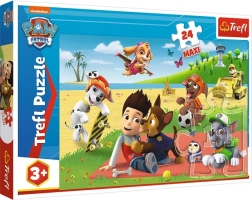 Trefl Puzzle PAW PATROL Maxi 24 Teile – Spaß auf der Decke