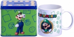 Tasse und Spardose Super Mario Luigi