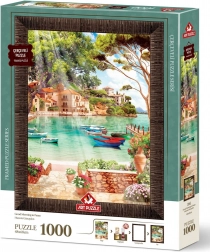 Puzzle mit Rahmen und Kleber Guten Morgen 1000 Teile