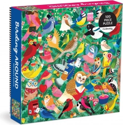 Puzzle Mudpuppy Vogelwelt 500 Teile