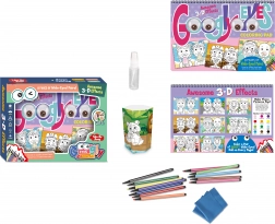 Malbücher mit 3D-Brille, löschbar