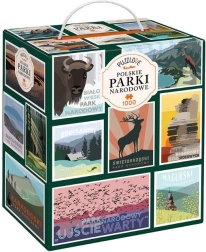 Puzzle Puzzlove Polnische Nationalparks 1000 Teile