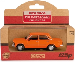 Modellauto Fiat 125p - orange