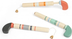 Holzpistole Korkenpistole für Kinder