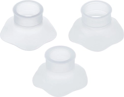 Canpol babies Ersatz-Silikoneinsätze 17/19/21 mm für die SmartSense Milchpumpe