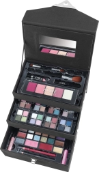 Ausklappbarer Kosmetikkoffer Velvety – limitierte Auflage