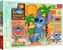 Puzzle 500 Teile LILO & STITCH – Urlaub mit Stitch